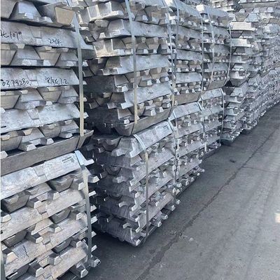 ποιότητας  25Kg AL99.70A AL99.70 Aluminium Ingots A7 6063 Clean White εργοστάσιο