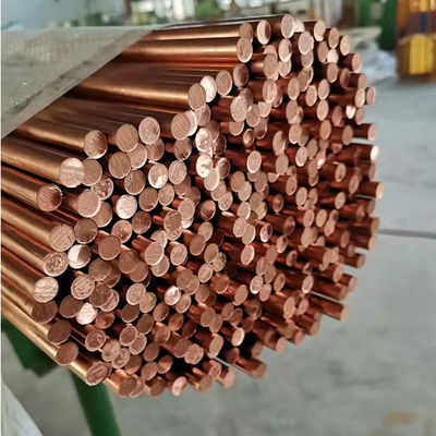Κόκκινος χαλκός ASTM B151M γύρω από το φραγμό 6m 2m νικελίου χαλκού φραγμών