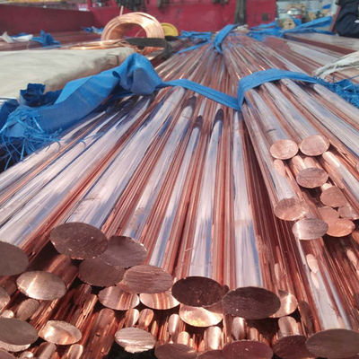 Κόκκινος χαλκός ASTM B151M γύρω από το φραγμό 6m 2m νικελίου χαλκού φραγμών