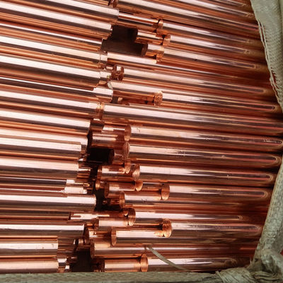 Κόκκινος χαλκός ASTM B151M γύρω από το φραγμό 6m 2m νικελίου χαλκού φραγμών