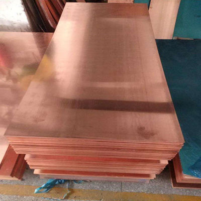 Στερεά φύλλα 2mm 3mm 4mm χαλκού φύλλων πιάτων χαλκού C200 C11000