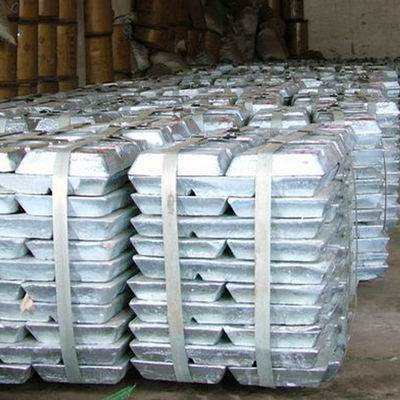 Καθαρή επιφάνεια 99,995% 420 X 205 X 55mm πλινθωμάτων ψευδάργυρου JIS AISI