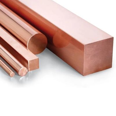 Χαλκός T2 C10200 C10500 T1 γύρω από τη ράβδο 3mm χαλκού φραγμών τετράγωνο ASTM