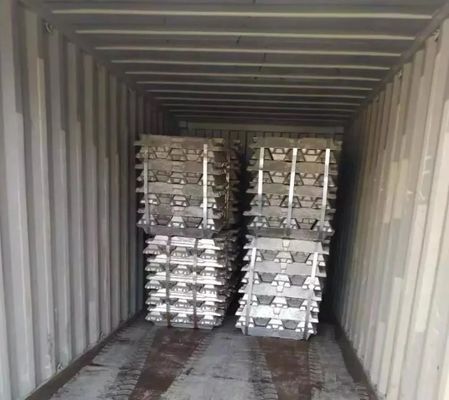 Αγνότητα 99,99% 99,995% πλίνθωμα ψευδάργυρου