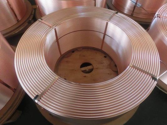 Σωλήνας σωλήνων χαλκού ψυγείων C12000 C11000 για το εναλλασσόμενο ρεύμα