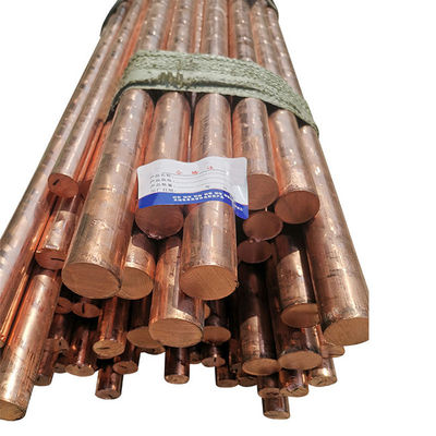 στερεός χαλκός δεκαεξαδικού 8mm γύρω από το φραγμό γύρω από τη ράβδο C11000 C38000 ορείχαλκου