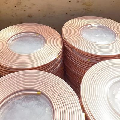 Αλεξίπυρη μονωμένη PE σπείρα 15mm σωλήνων χαλκού κλιματιστικών μηχανημάτων σωλήνων σωλήνων χαλκού