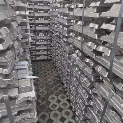 99.8% αρχικό πλίνθωμα 25kgs αλουμινίου 99,7 Al A8 πλινθωμάτων αλουμινίου