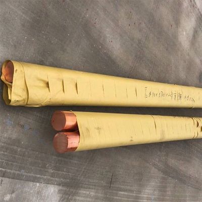 Μεγάλη σκληρότητα Beryllium Copper Rod C17200 Bronze Mold Alloy Μη σιδηρούχιο μέταλλο καθαρή μπάρα