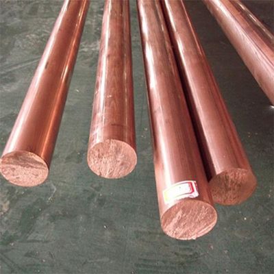 Μεγάλη σκληρότητα Beryllium Copper Rod C17200 Bronze Mold Alloy Μη σιδηρούχιο μέταλλο καθαρή μπάρα