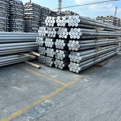 Αλουμινένιο σχοινί και ίνγκοτ 6063 6061 στρογγυλή ράβδος από κράμα